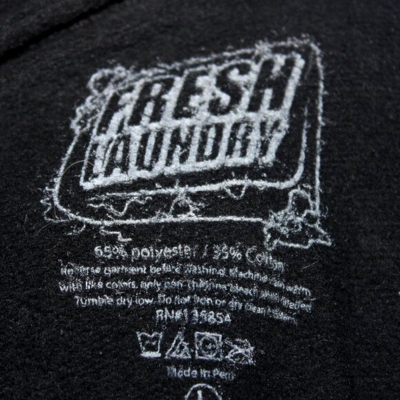 Fresh Laundry Paint Splatter Graphic Hoodie L - Picture 12 of 12